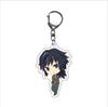 Anime Ghost Extermination Blade Cercando Chaveiro Porta Da Cozinha Carvão Zhilang You Bean Tomioka Yiyong Acrílico Pingente Dupla Face