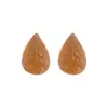 E15209 Pendientes de Resina Plegada con Forma de Lágrima Retro Transfronterizos, Pendientes Versátiles Multicolores de Estilo Francés de Moda para Mujer