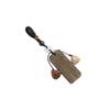 Cadena para teléfono móvil de sándalo verde natural, colgante pequeño antiguo de madera, joyería, llavero para mochila, coche, tarjeta de madera grabada, regalo