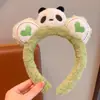 Diadema de Felpa de Dibujos Animados Kulomi para Niños, Banda para la Cabeza de Niña de Otoño e Invierno, Compresión del Cabello, Moño para el Cabello, Ropa para la Cabeza de Bebé
