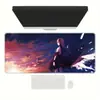 Mouse Pad de Jogo de E-Sports Bidimensional de Personagem de Anime Grande de Alta Qualidade Espessado e Resistente a Manchas Teclado de Computador Pad de Mesa