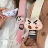 Lindo juguete de peluche al por mayor colgante para mochila muñeca de peluche de dibujos animados bolsa de puesto llavero Velcro colgador de bolsa de estudiante