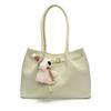 Bolsa de Nicho Tricotada à Mão Estilo Coreano Feminina 2025 Nova Moda Primavera Bolsa Cesto de Legumes Versátil Transversal Bolsa Pequena