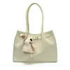 Bolsa Tote de Gran Capacidad de Alto Valor Versátil para Mujer Verano 2025 Moda Sencilla Casual para el Trabajo y el Viaje Bolso de Hombro