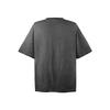 Camiseta de manga corta con estampado retro americano de algodón pesado de 250 g, para hombre y mujer, de verano, de marca de marea suelta, comercio exterior transfronterizo al por mayor