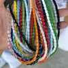 4*6mm cuentas de azufaifa cuentas de arroz diy cristal de imitación cuentas sueltas pulsera collar cadena de teléfono móvil accesorios cuentas cilíndricas de azufaifa