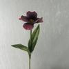 Atacado luxo leve PU flor grande aberta Tulipa casamento casamento casa design decoração suave acessórios florais para noiva segurar