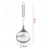 Espátula de Fritar de Aço Inoxidável 304 para Cozinha Doméstica, Resistente a Altas Temperaturas, Espátula Especial para Panelas Antiaderentes, Conjunto de Utensílios de Aço Inoxidável