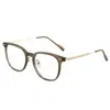 Gafas Ovaladas con Montura Negra Se Pueden Personalizar con Lentes Graduados, Protección Ocular de Alta Definición, Bloqueo de Luz Azul y Son Versátiles para el Uso Diario Sin Maquillaje