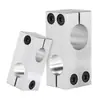 Conector de Braçadeira Cruzada para Eixo Óptico Tipo Cruz de Diâmetro Igual e Diâmetro Diferente Braçadeira de Fixação Braçadeira Rotativa Braçadeira em T Acessórios DIY para Eixo Óptico