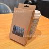 Pegatinas Japonesas y Coreanas, Toallas Cuadradas Pequeñas, Cajas de Papel Kraft, Ropa Interior para Hombres y Mujeres, Cajas para Empaquetar Calcetines de Algodón, Cajas para Leggings Delgados