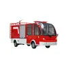 Coche patrulla eléctrico de nueva energía para bomberos de cuatro ruedas propiedad comunidad fábrica cerrado fila única doble fila mini camión de bomberos