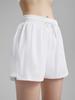 Shorts Deportivos Falsos de Dos Piezas para Mujer Verano Frescos de Secado Rápido Transpirables con Cordón Pantalones de Fitness Tejidos Antiluz Pantalones de Yoga de Tres Partes