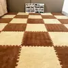 Alfombra de Piso Moderna Simple con Empalme Exclusiva Transfronteriza Temu Amazon Alfombra de Piso Cubierta Completa Lavable Alfombra para Gateo de Bebé