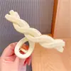 Pasador Coreano Versátil, Pinza de Tiburón en la Parte Posterior de la Cabeza, Accesorio para el Cabello Maillard, Pinza de Agarre de Alta Gama, Elegante Pasador de Perlas, Pasador