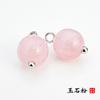 Pies de cobre de vidrio cárdigan cheongsam para mujer joyería costura a mano hebilla de color forma de flor abrigo abrigo camisa camisa botón de camisa