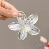 Seleção Premium Transfronteiriça Europeia e Americana de Presilhas de Cabelo Flor de Frangipani, Pentes de Cabelo Flor de Bauhinia, Acessórios de Cabelo de Luxo para Mulheres para Feriados, Elásticos de Cabelo