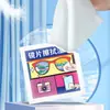 Lenços Anti-Embaçantes para Lentes, Lenços de Limpeza para Óculos, Papel para Óculos, Lenços Especiais Anti-Embaçantes para Tela de Óculos, Descartáveis