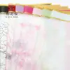 Xihuanon Papel de Presente Borda Flor Espacial Rosa Opp Impermeável Papel Liso Coreano Papel para Buquê de Presente Feito à Mão Loja de Flores de Papel