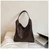 Bolso tote con patrón tejido 2026 verano nuevo de moda estilo ins de gran capacidad para el hombro bolso de mano personalizado para el trabajo