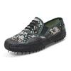 Zapatos de Lona Camuflaje Tipo 87 Liberación, Zapatos de Lona, Zapatos de Trabajo de Protección Laboral para Sitio de Construcción y Campo Agrícola, Antideslizantes, Resistentes al Desgaste, Zapatos de Goma Amarilla, Duraderos