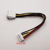 Conector impermeable Tipo-C Tipo-c 6p tipo de presión directa asiento hembra impermeable por inyección de pegamento