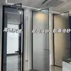 Fabricante de Vidro Cor Colorida Personalizada Vidro de Areia de Óleo Banheiro Sala de Chuveiro Vidro Ultra Branco de Areia de Óleo Cinza Fosco Porta de Vidro para Chá