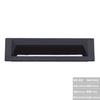 Aleación de zinc Nórdico negro minimalista cajón taquilla manija de cocina armario entrega de una pieza manija de hebilla oculta
