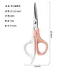 Set de Tijeras para Cortar el Cabello de Niños en Stock, Tijeras Seguras para Bebés con Punta Redonda y Bloqueo, Tijeras de Peluquería, Tijeras Planas, Tijeras Entresacadoras