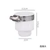 Aireador de Grifo Giratorio 360 Grados Aireador Extendido Boquilla Antisalpicaduras Boquilla Filtro Junta de Grifo Grifo