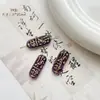 Cuentas de Cristal Checo Pintadas en Oro Doméstico Retro Caracol Pájaro Flor de Durazno Material Hecho a Mano Pulsera Cadena de Teléfono Móvil Accesorios de Joyería