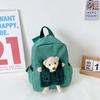 Mochila Pequeña Infantil Estilo Coreano 2026 Oso Lindo de Dibujos Animados Mochila Escolar para Jardín de Infancia Mochila de Viaje para Bebé Moderna