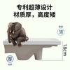 Guangdong Modelo Delgado con Curva 20cm 18cm Sin Curva 15cm 13cm Tipo Sifón Tubería Grande Inodoro de Sentadilla Venta al por Mayor