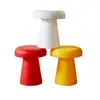 Taburete de Hongo Dopamina Taburete Infantil Moderno Simple Colorido Hogar Creativo Forma de Dibujo Animado Taburete Bajo Taburete para Cambiar Zapatos