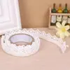 Cinta de Encaje de Tela de Hilo de Algodón Creativo Coreano, Decoración de Flor de Durazno Multicolor para el Hogar y el Diario, Fácil de Rasgar