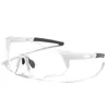 Gafas de montar de doble uso día y noche que cambian de color, transparentes para exteriores, espejo para bicicleta y montañismo, protección UV para hombres y mujeres, deportes