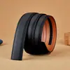 Cinturón Automático de Hebilla de Moda para Hombre 3.5cm Sin Hebilla, Cinturón Sencillo para Viajes Diarios, Cinturón de una Pieza para Dropshipping