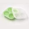 Novo molde de cubo de gelo de uísque, caixa de gelo de rosa, funil de silicone integrado, 4 fabricantes de caixas de gelo uniformes, atacado