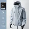 Cortavientos deportivo de moda para exteriores, unisex, nueva chaqueta de montañismo primavera/otoño 2026, prenda exterior con capucha, estilo para parejas