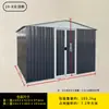 Atacado Sala de Ferramentas de Pátio Externo Sala de Armazenamento de Detritos Externos Sala de Armazenamento Simples Horta Casa de Ferramentas Estoque Pronto
