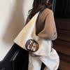 Bolsa de Lona de Gran Capacidad para Mujer, Bolso de Hombro, Nuevo Modelo 2026, Bolso Tote de Hombro Versátil de Alta Gama para Viajes Diarios