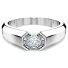 Collar de cristal octagonal, anillo de circonita versátil, juego de pulseras de alta gama juegosdejoyas
