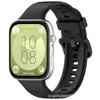 Qingtangfa Es Adecuado para Huawei Watch Fit3 Hebilla de Color Correa de Silicona Huawei Fit4/5Pro Correa con Enchufe de Metal