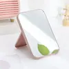 Espelho de Mesa Dobrável Simples para Quarto de Estudante Espelho de Maquiagem Tamanho Grande HD Espelho de Penteadeira Espelho de Princesa