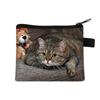 2024 Nuevo Lindo Animal Monedero Infantil Bolsa Portátil para Tarjetas Bolsa para Guardar Monedas y Llaves Bolsa de Mano de Poliéster