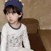Xiaoyu Luoluo y Xiyu Sugar - En stock, Grado A, algodón Lycra amigable con la piel para estar en casa, conjunto de ropa de otoño para niños (top y pantalones), apto para todas las edades