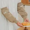 Nueva manga impermeable resistente al desgaste a prueba de aceite para tareas domésticas de cocina, manga de pintura, manga de chaqueta de plumón de otoño e invierno, anti-suciedad