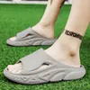 Pantuflas con sensación de pisar caca para hombre, estudiante, verano, ropa de exterior, nuevo estilo 2026, celebridad de internet, súper calientes, sandalias deportivas antideslizantes para hombre, verano