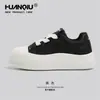 Tenis Chunky Negros Universales para Mujer, Nuevos Loafers de Moda Populares Invierno 2025, Zapatos Casuales Versátiles para Mujer