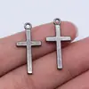 13X27mm 1.1g Liga Multicor Acessórios para Joias Retro DIY Popular Europeu e Americano Pingente de Cruz